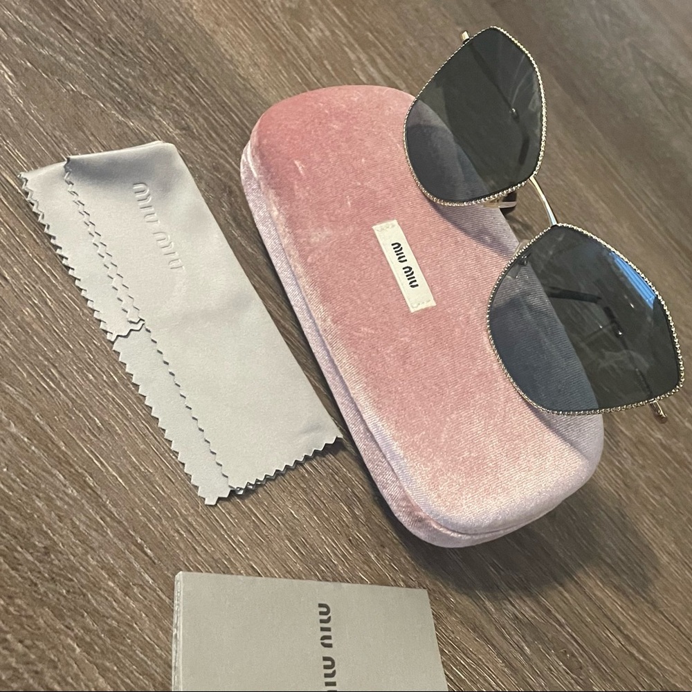 Prada Miu Miu Core Collection Cat-Eye Sunglasses